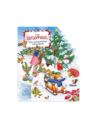 LINGOLI VERLAG | Buch - Leo Lausemaus - Mein weihnachtliches Wimmelbuch | 